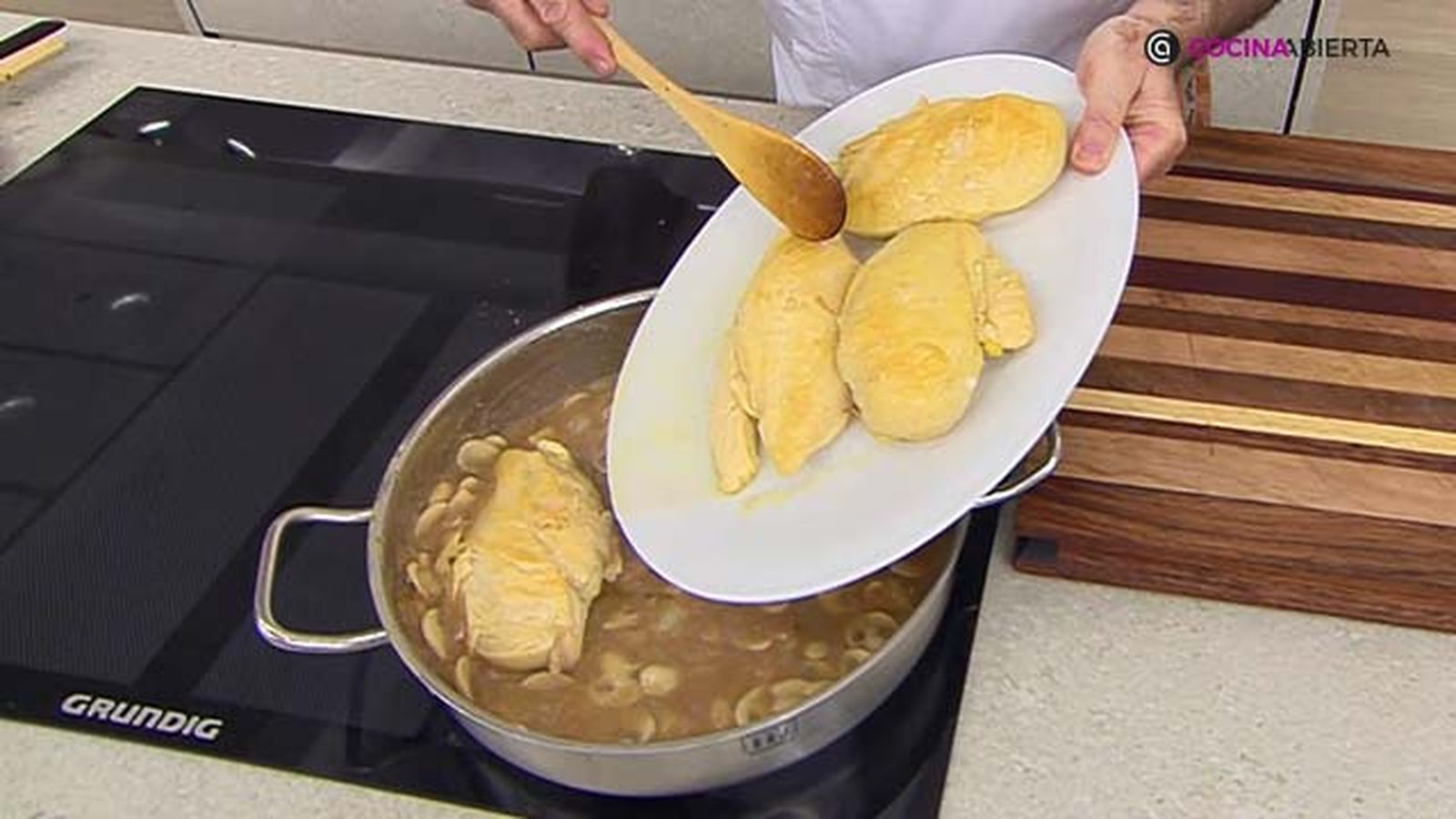 receta pollo marsala salsa champinones ka paso 5 receta pollo marsala salsa champinones ka paso 5