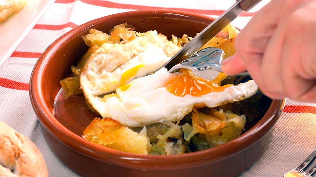Receta de huevos estrellados  paso 6