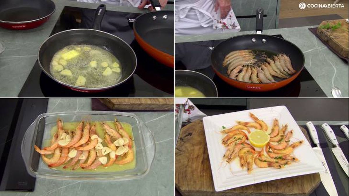 langostinos al whisky pasos