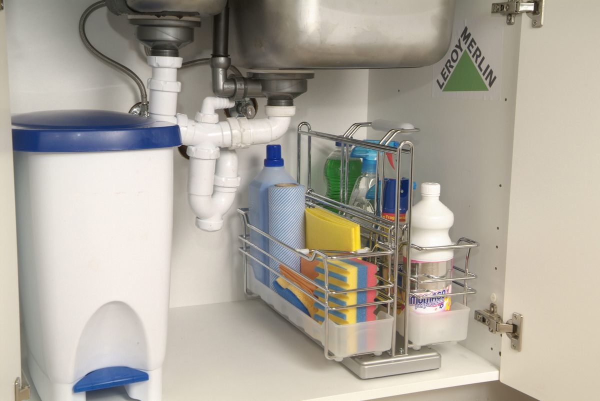 Contenedor de limpieza extraíble