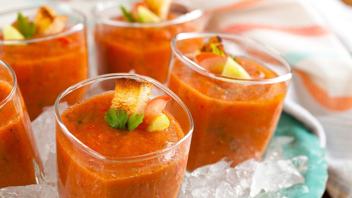Gazpacho andaluz en thermomix, la forma fácil de prepararlo