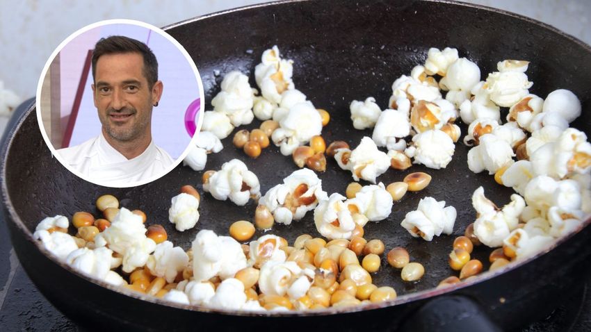 Cómo hacer palomitas en sartén con los trucos de Joseba Arguiñano