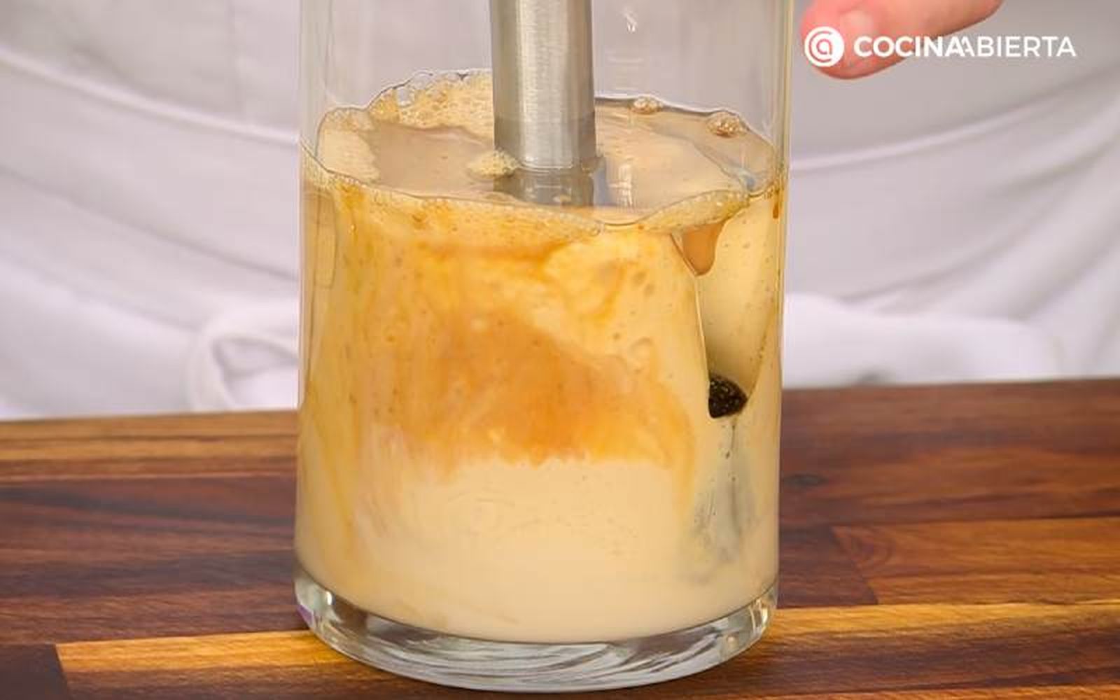 Emulsiona la mahonesa de salsa de soja Emulsiona la mahonesa de salsa de soja