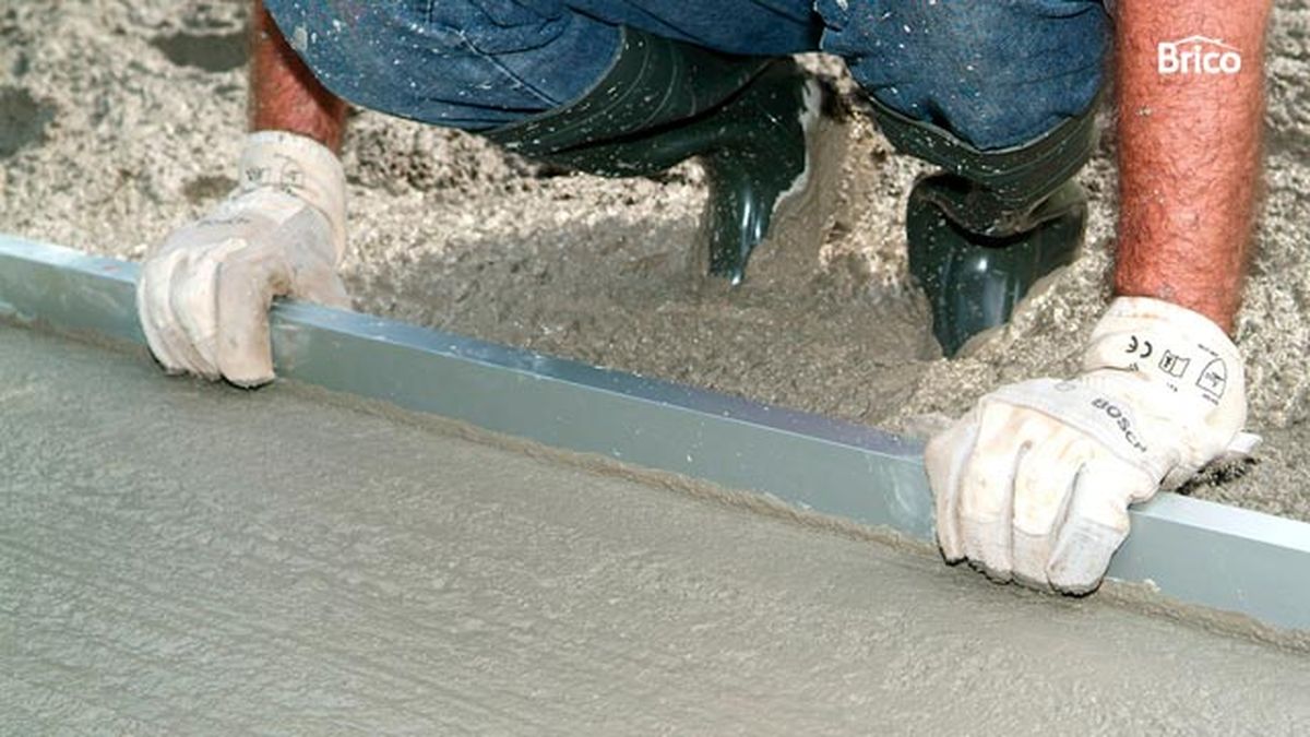 Solera de hormigón paso 15