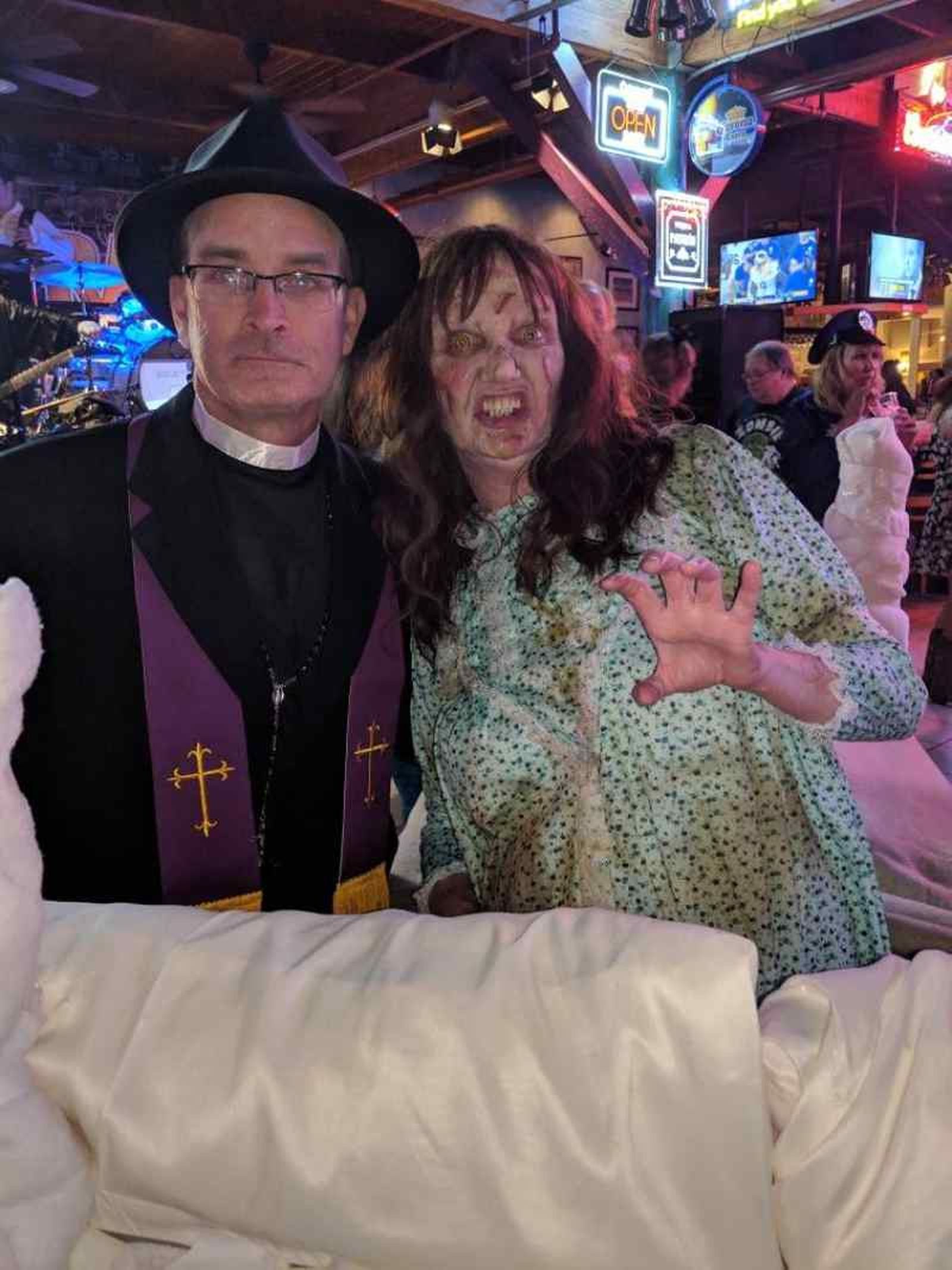 La película El exorcista también es una buena inspiración para la noche de Halloween
