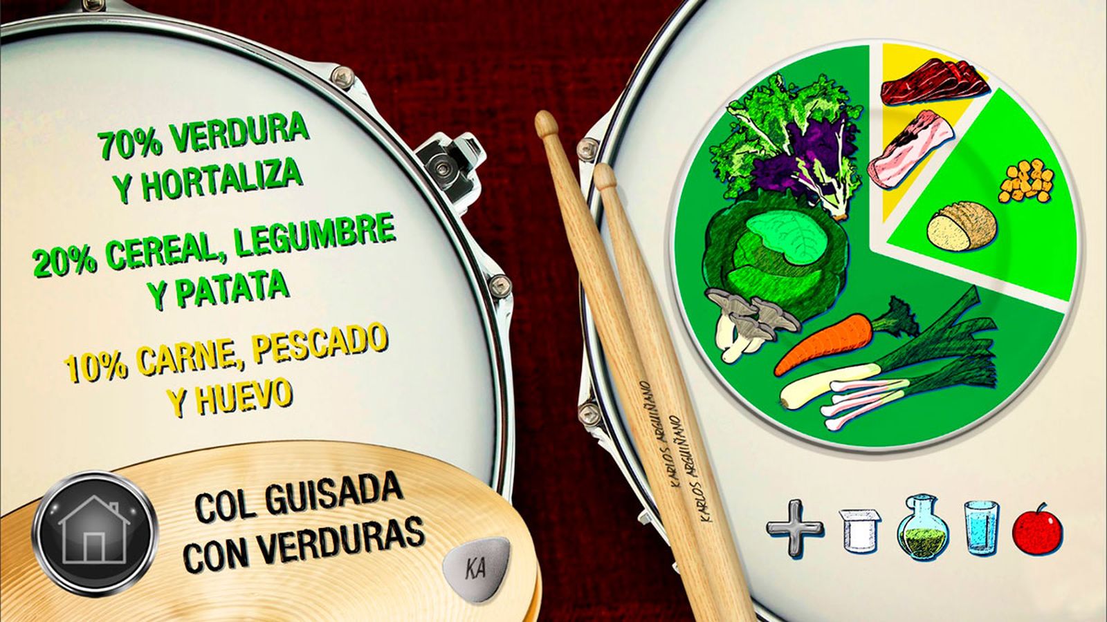 col verduras plato col verduras plato