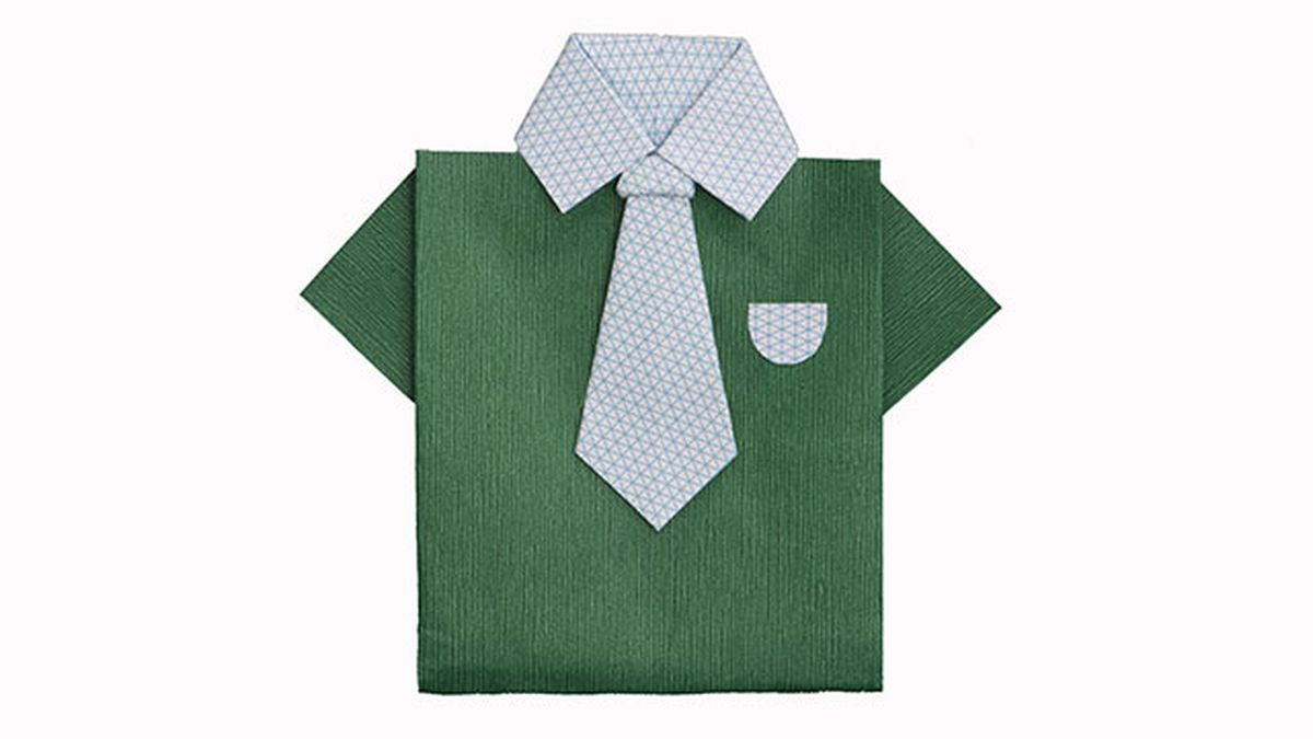 Hacer camisa origami 2xl