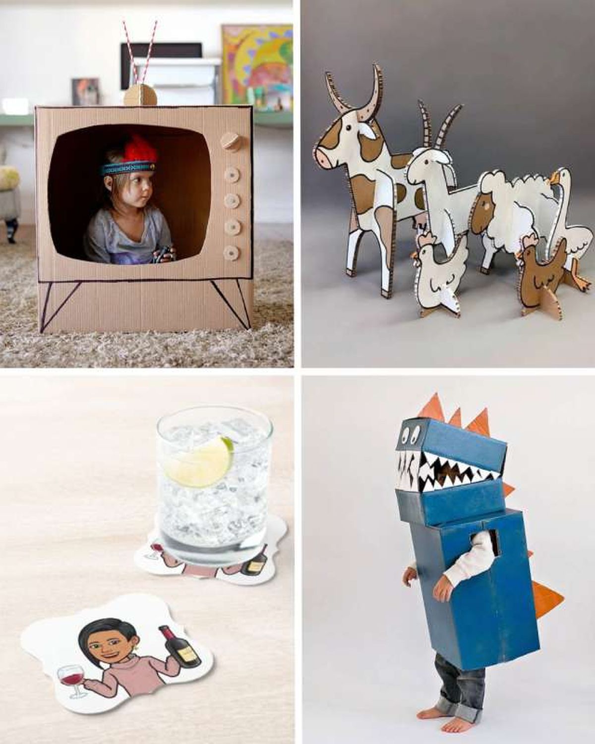 ideas reutilizar cajas carton manualidades