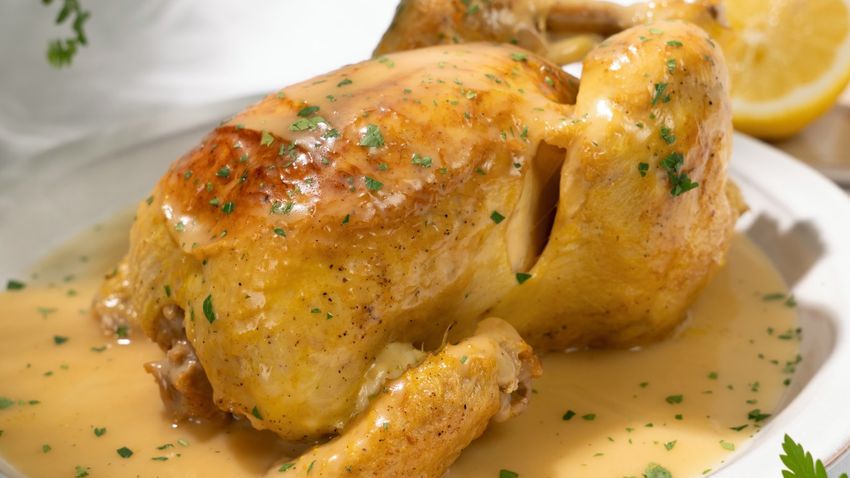 Pollo en olla exprés, receta de Joseba Arguiñano