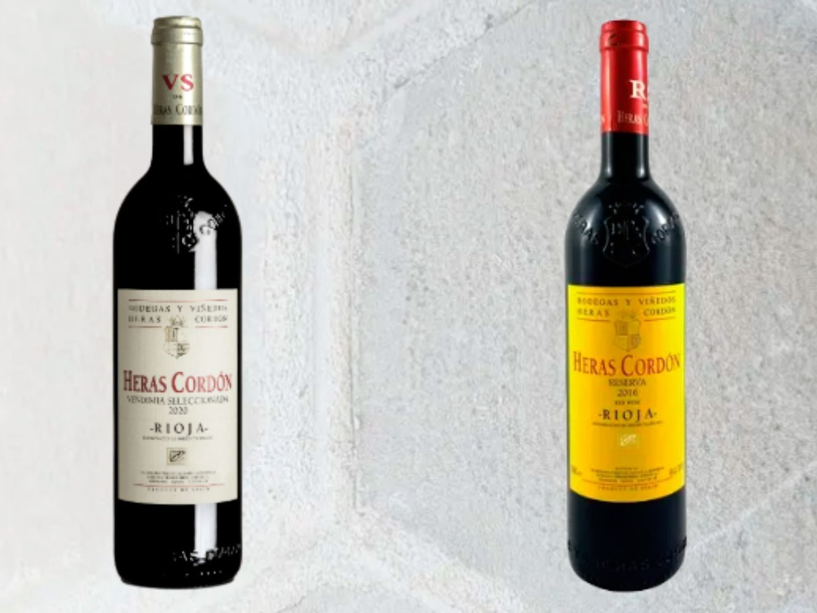 Algunos de los vinos que elabora la bodega riojana Heras Cordón Algunos de los vinos que elabora la bodega riojana Heras Cordón