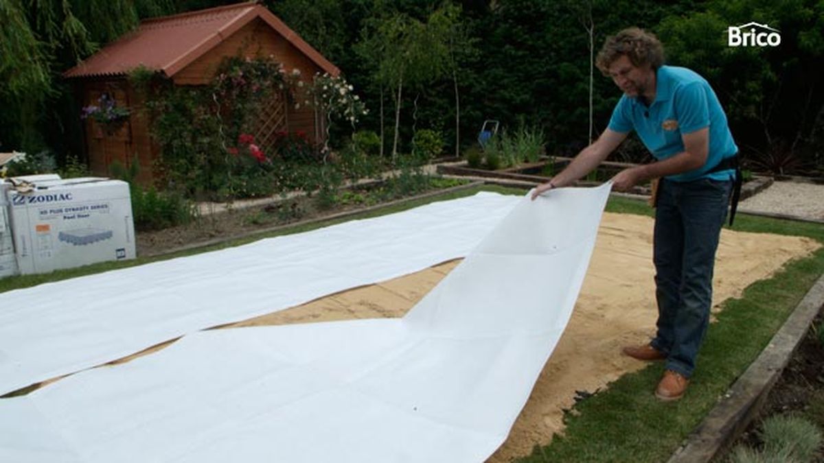 Piscina desmontable paso 5