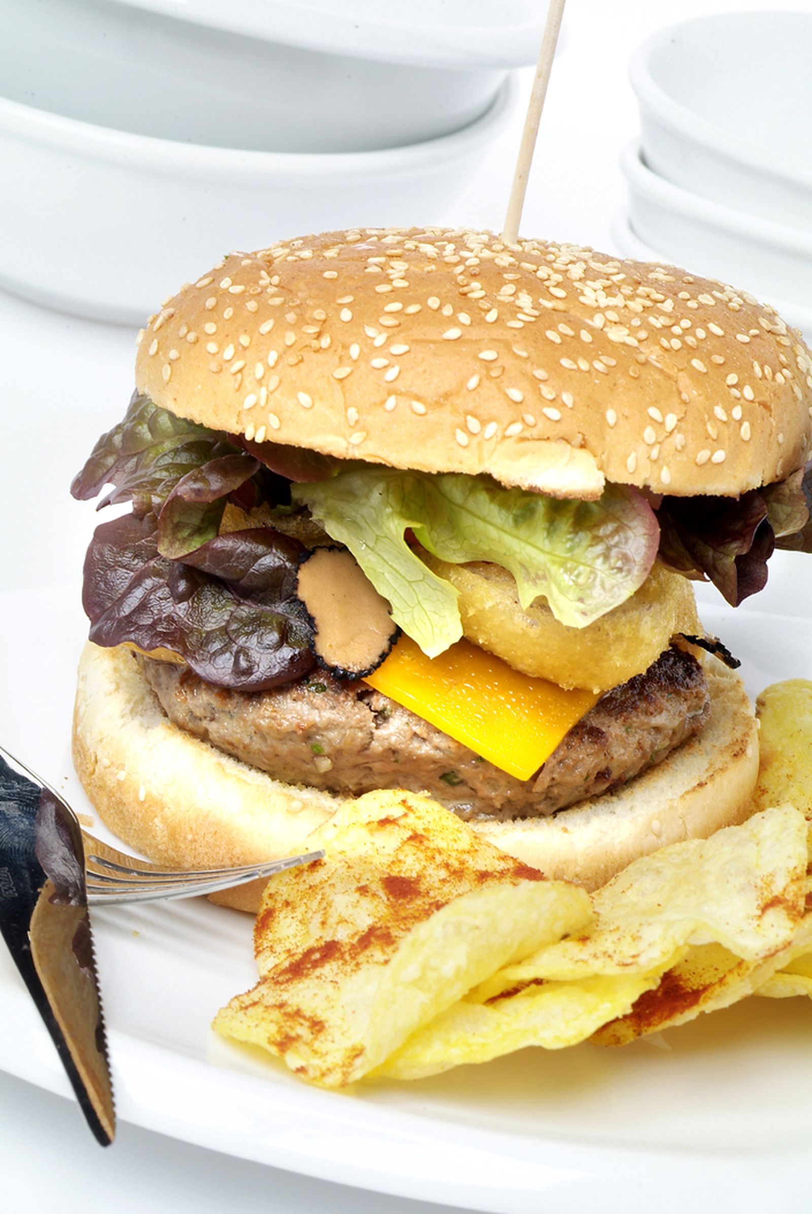 Hamburguesa gourmet Hamburguesa gourmet
