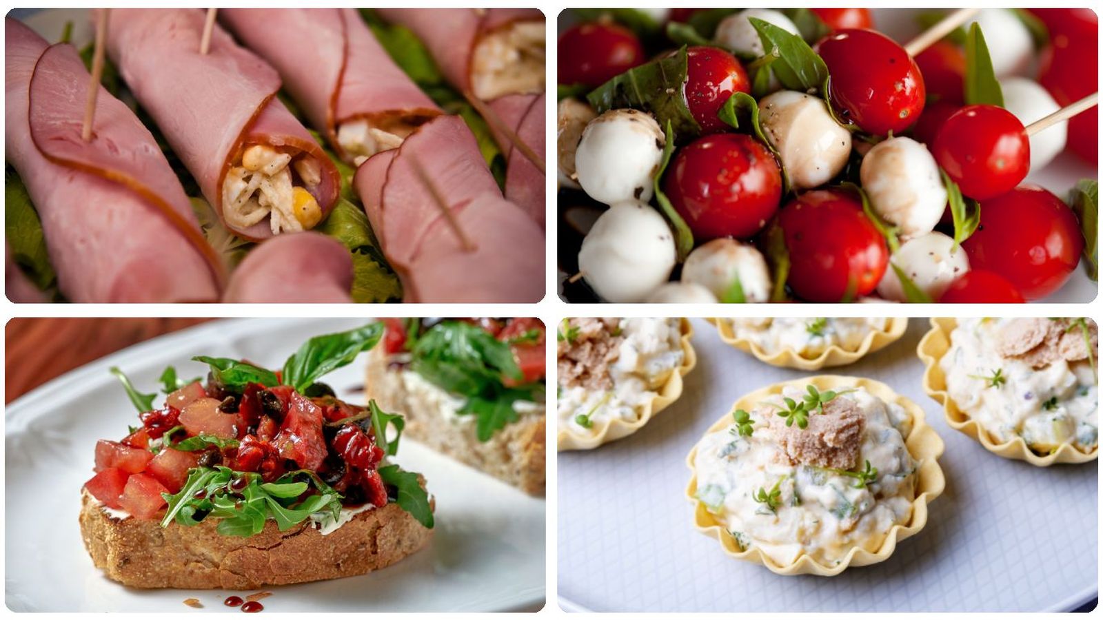 Tapas frías originales y rápidas