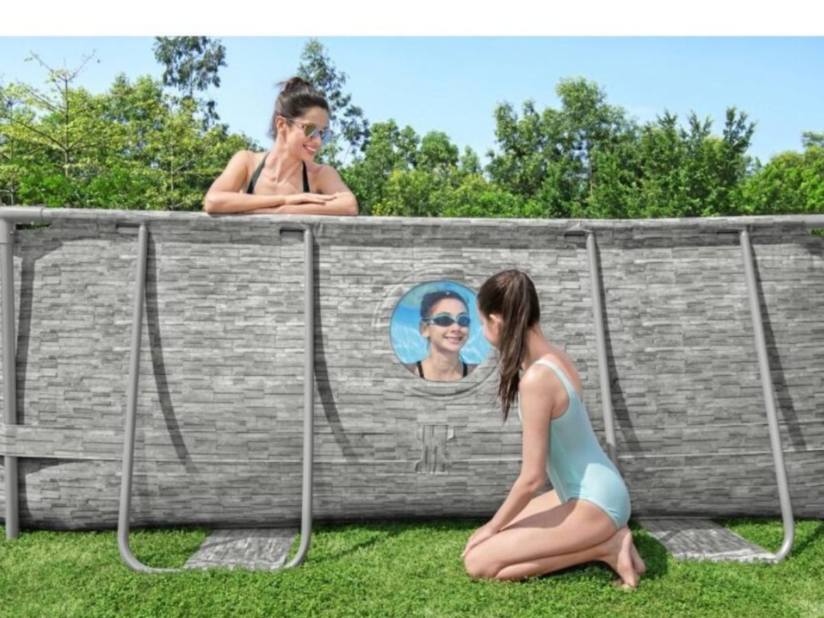 Piscina tubular ovalada BESTWAY