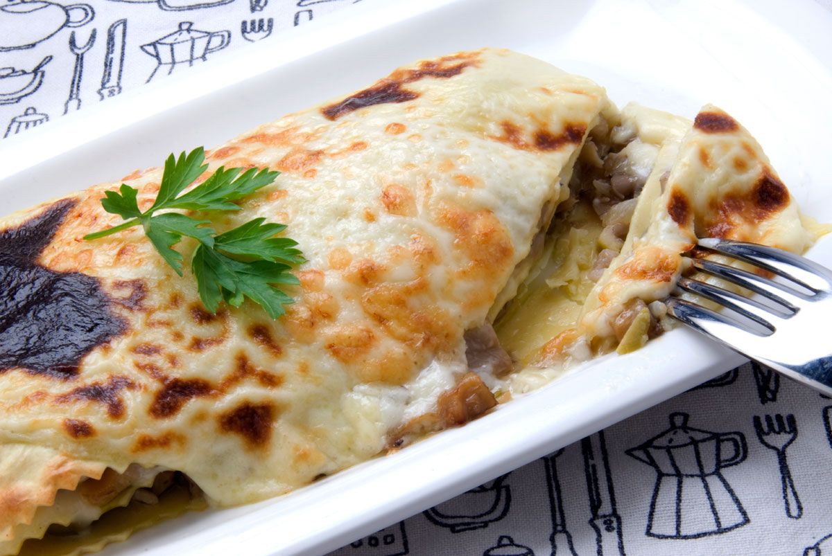 391 Lasaña de setas y queso (5006)