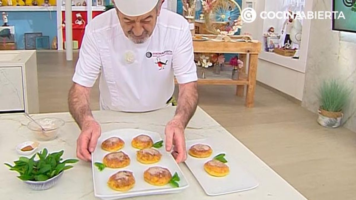receta mini torriajs de pan brioche con bollitos de hamburguesa karlos arguinano karl67340321 paso4