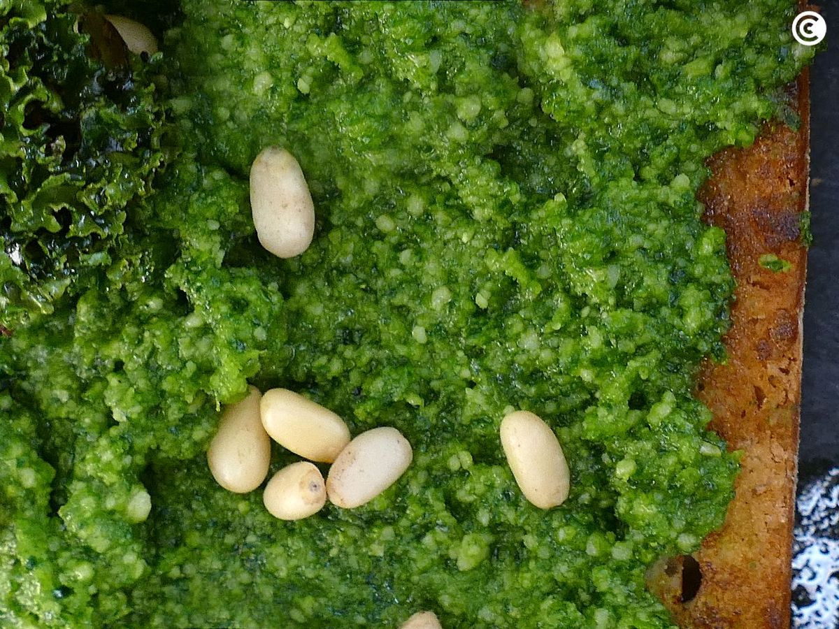 Pesto de kale