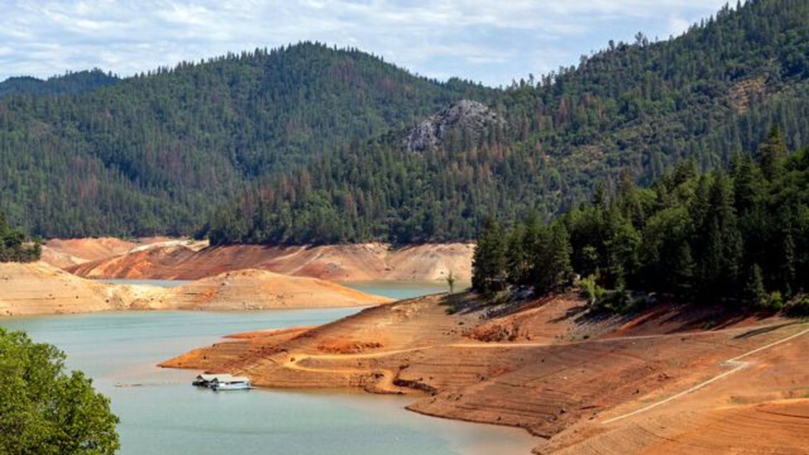 niveles de agua bajos cambio climatico