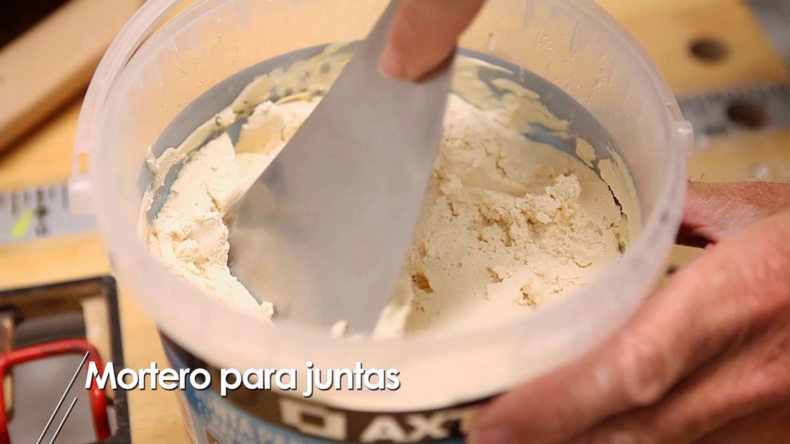 Mortero para juntas