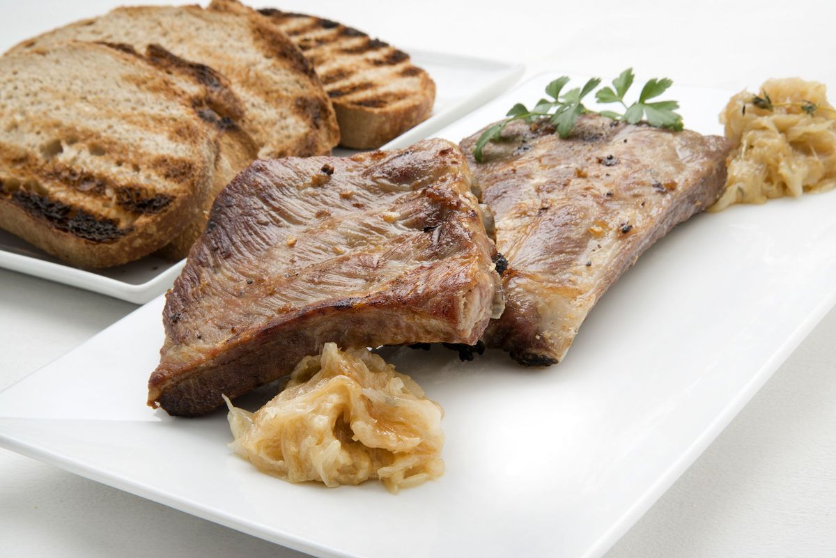 5794 1 Costillas de cerdo con cebolletas caramelizadas al tomillo (1178) xl