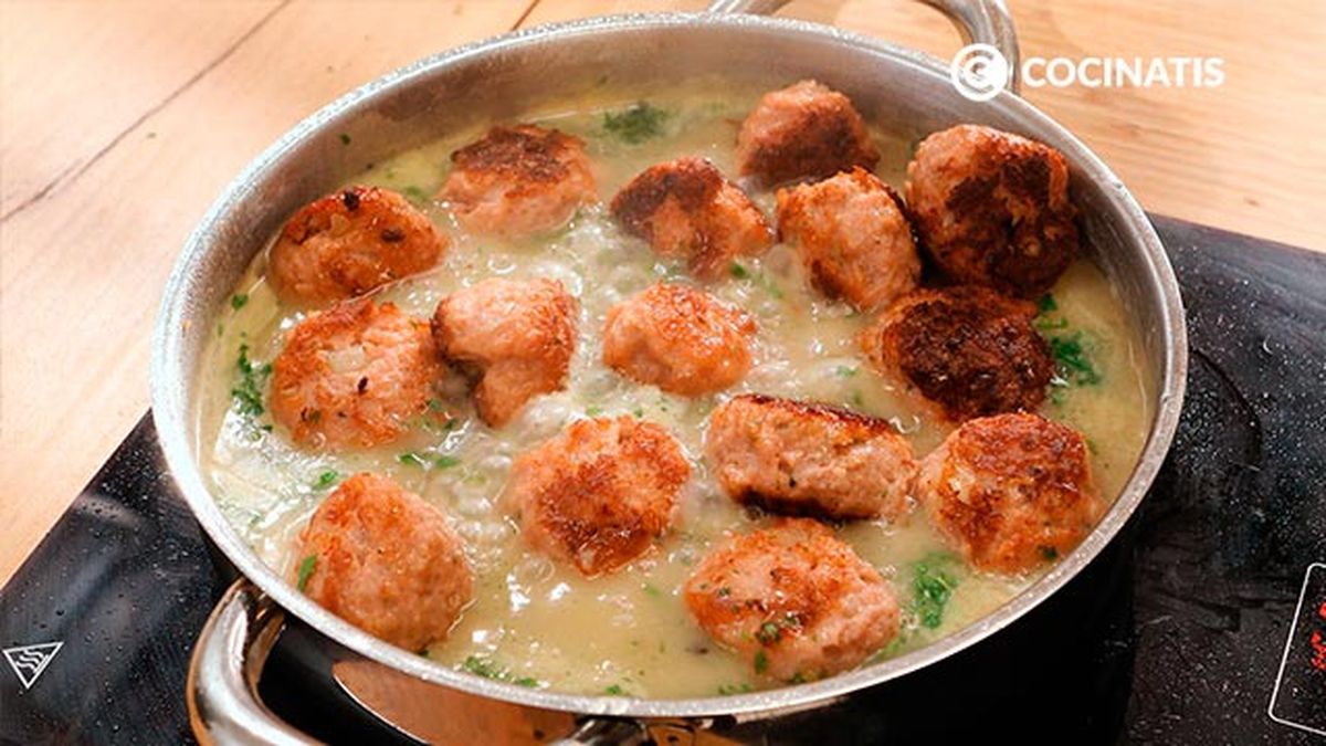 Albóndigas de pollo   Paso 4