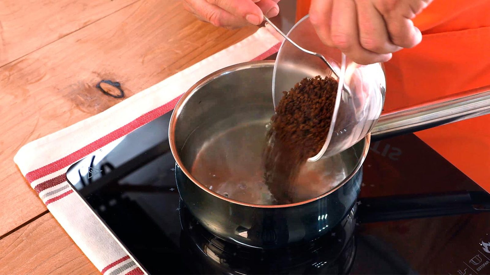 Receta de granizado de café  paso 1