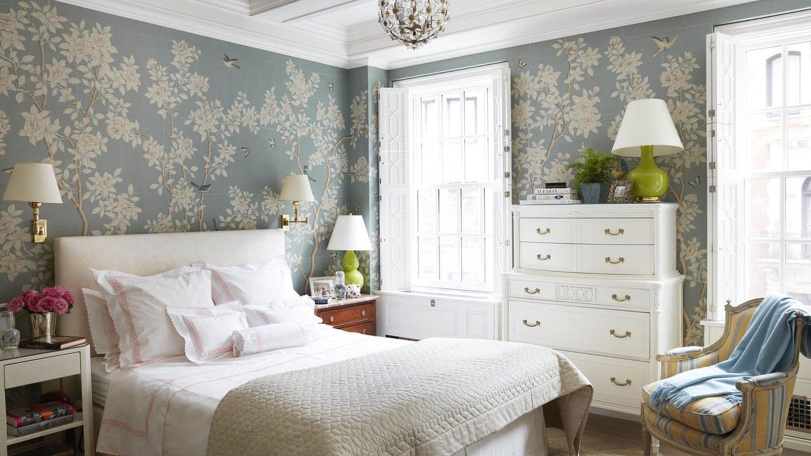 Ideas para renovar el dormitorio con papel pintado 1 Ideas para renovar el dormitorio con papel pintado 1