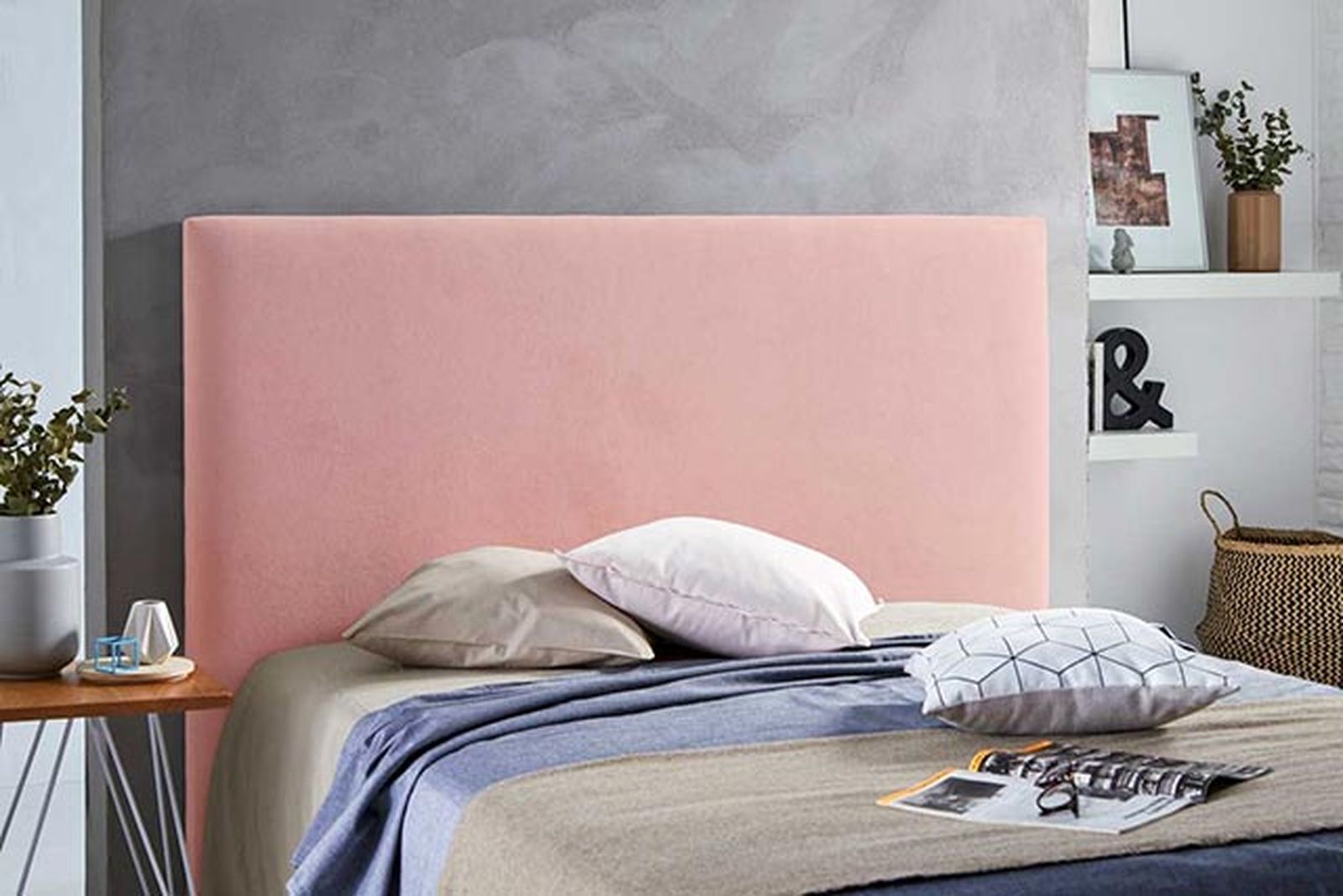 cabecero conforama arizona rosa polipiel cabecero conforama arizona rosa polipiel