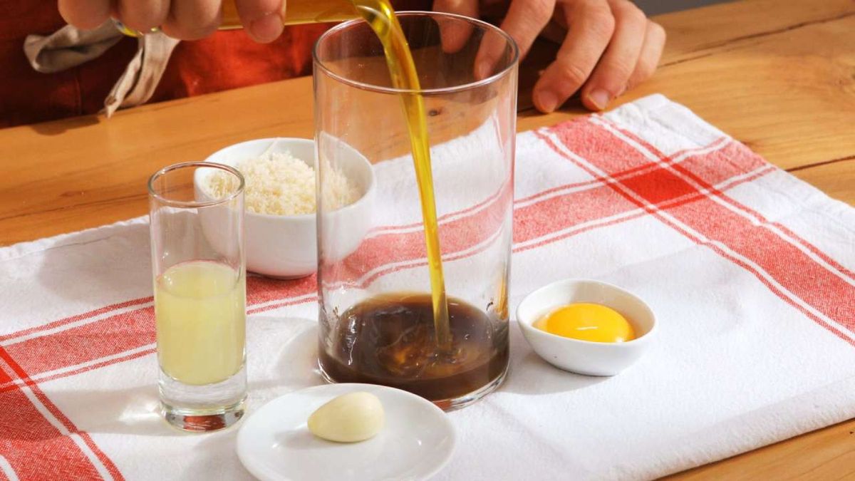 Ensalada César, la auténtica receta   Paso 2