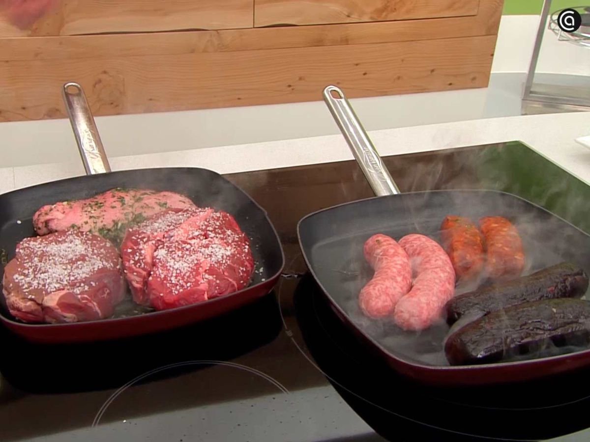 Fríe toda la carne