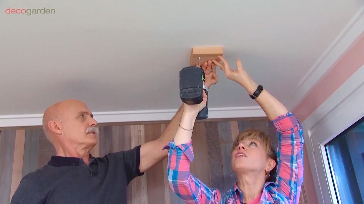 DEKO685 colocar viga hueca madera techo paso2