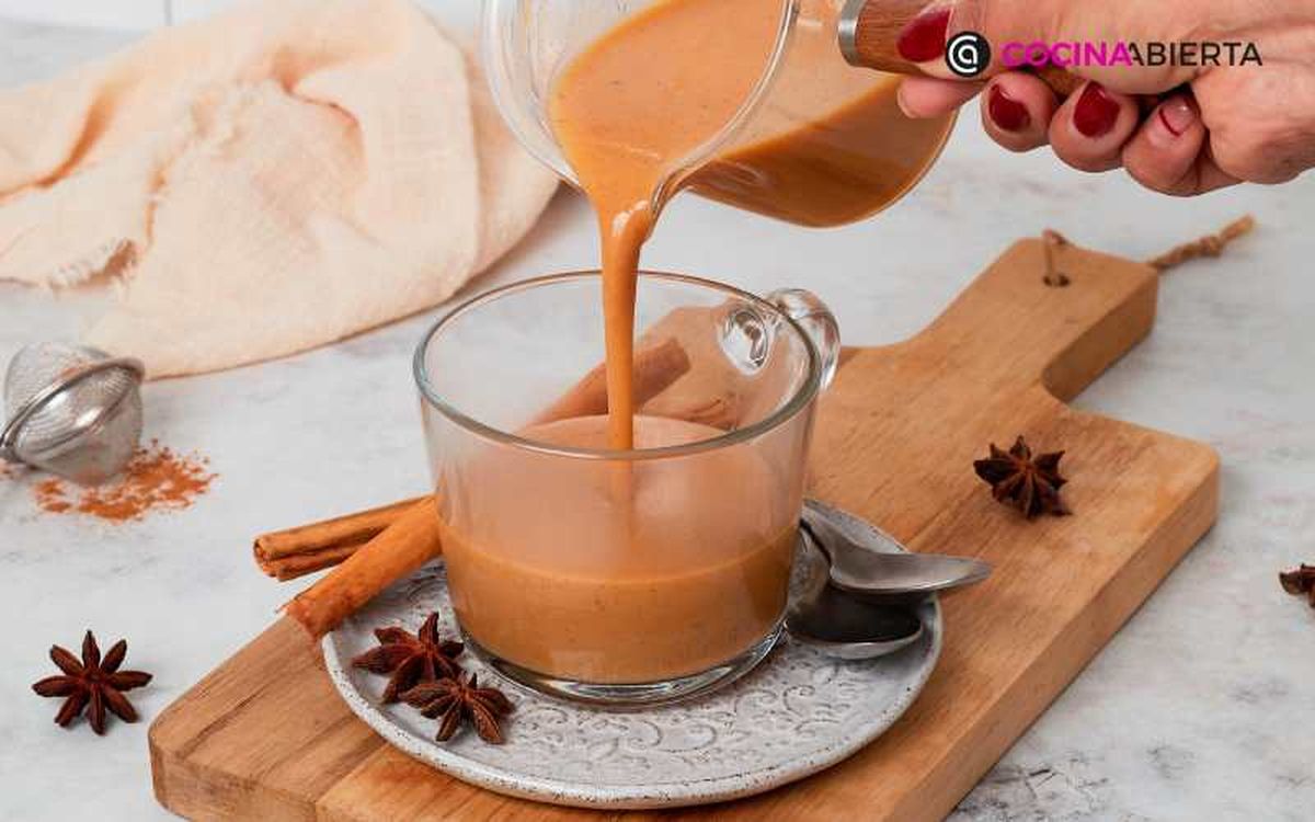 Vierte la mezcla de calabaza