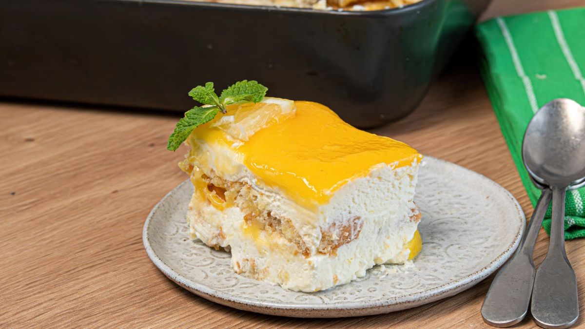 Tiramisú de limón
