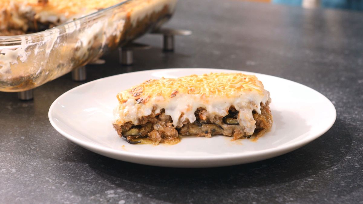 Musaka o moussaka griega   Paso 7