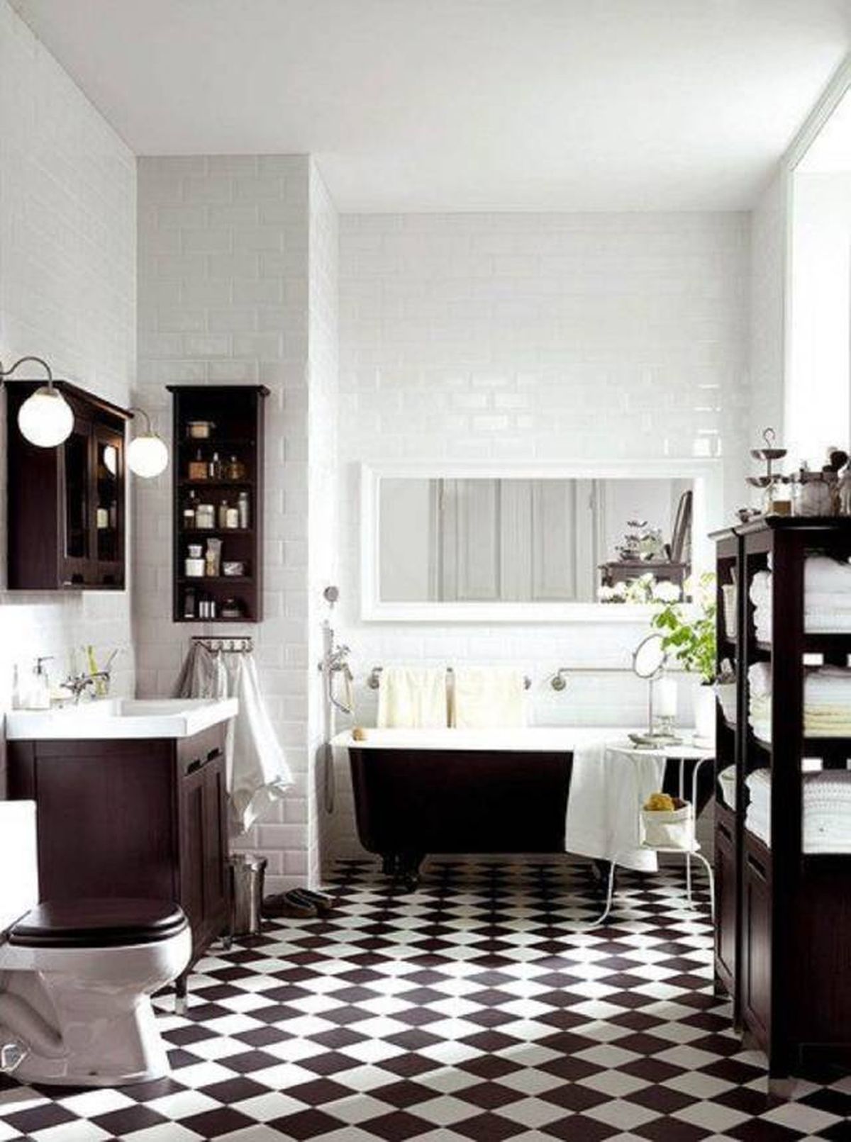 Suelo damero un clásico que vuelve a ser tendencia decorativa 10