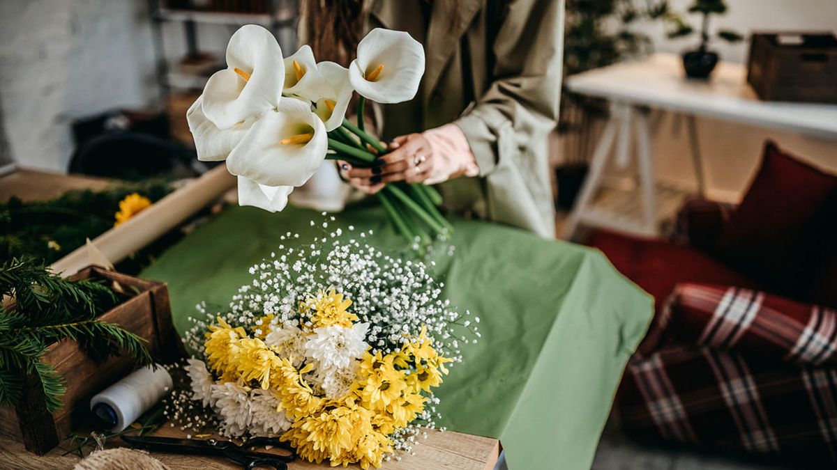 como hacer ramo flores casa escoger variedad principal