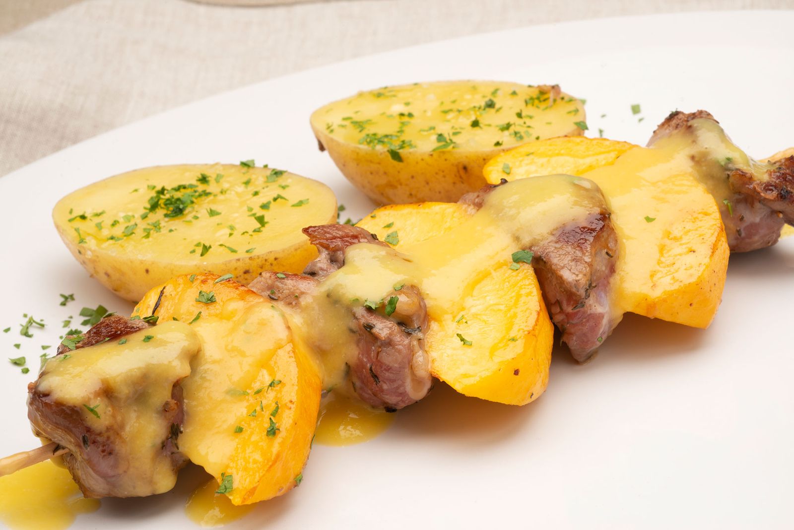 brocheta melocoton xl