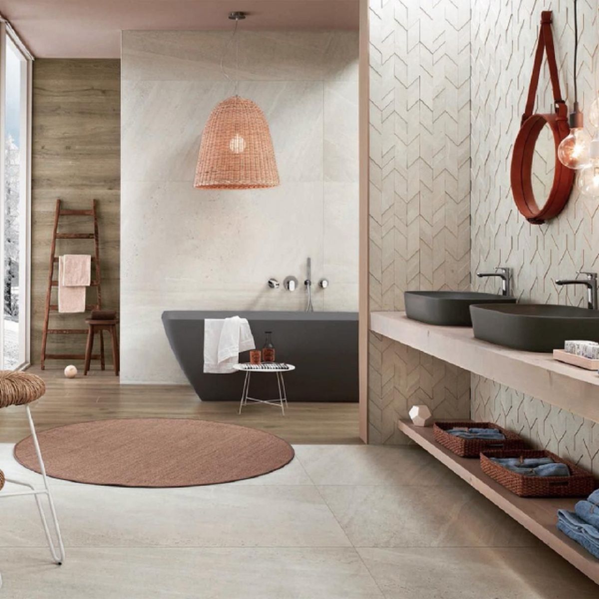 Azulejos para el baño descubre las tendencias que triunfan en 2023 6