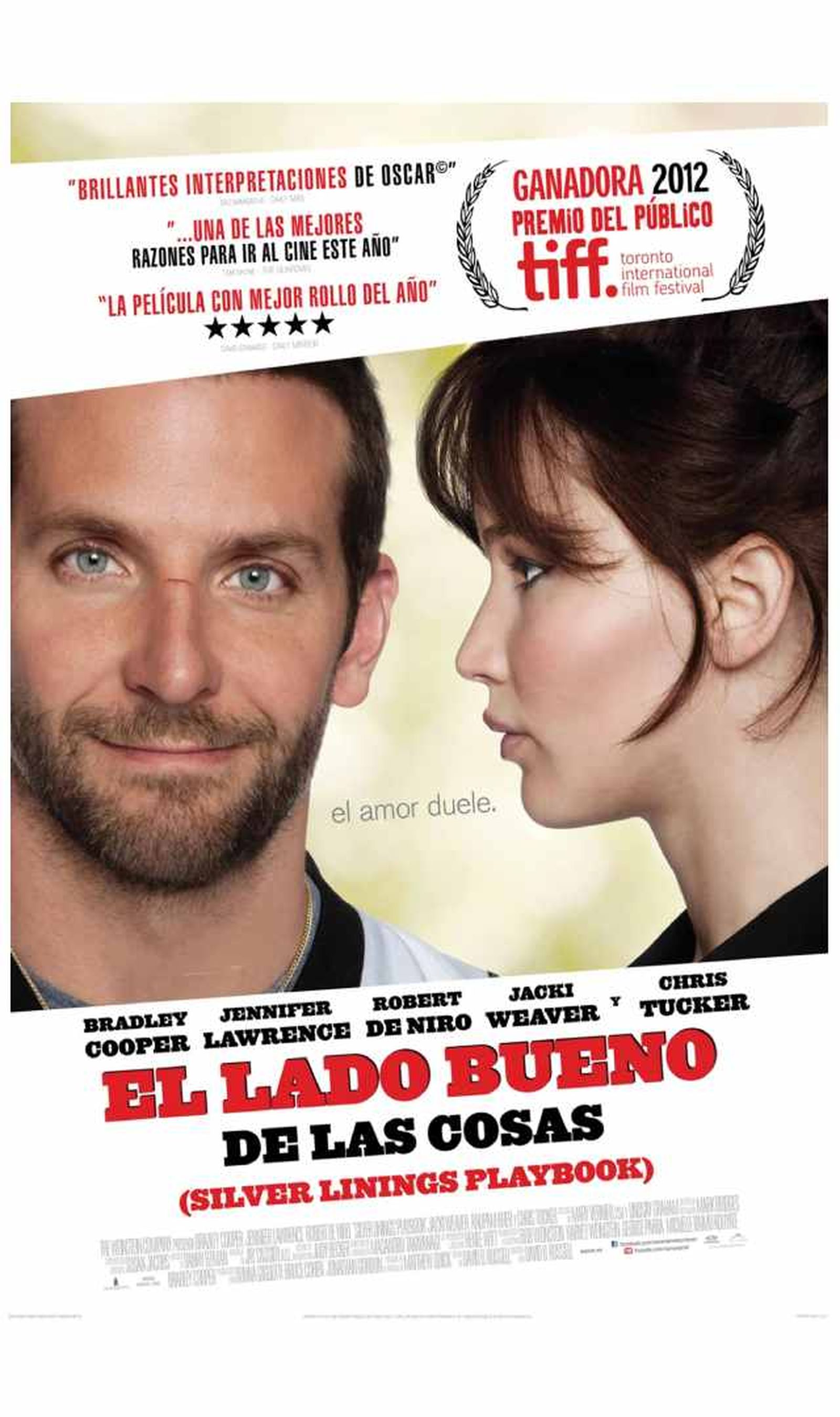 El lado bueno de las cosas (2012), de David O. Russell El lado bueno de las cosas (2012), de David O. Russell