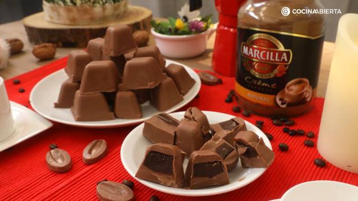 MARCILLA Bombones cafe paso 7