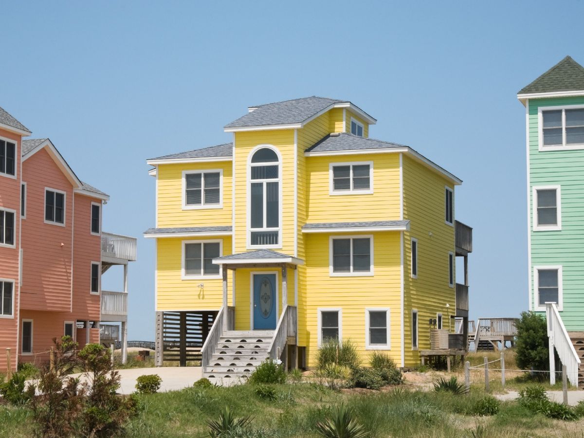 El color amarillo mantiene el interior más fresco