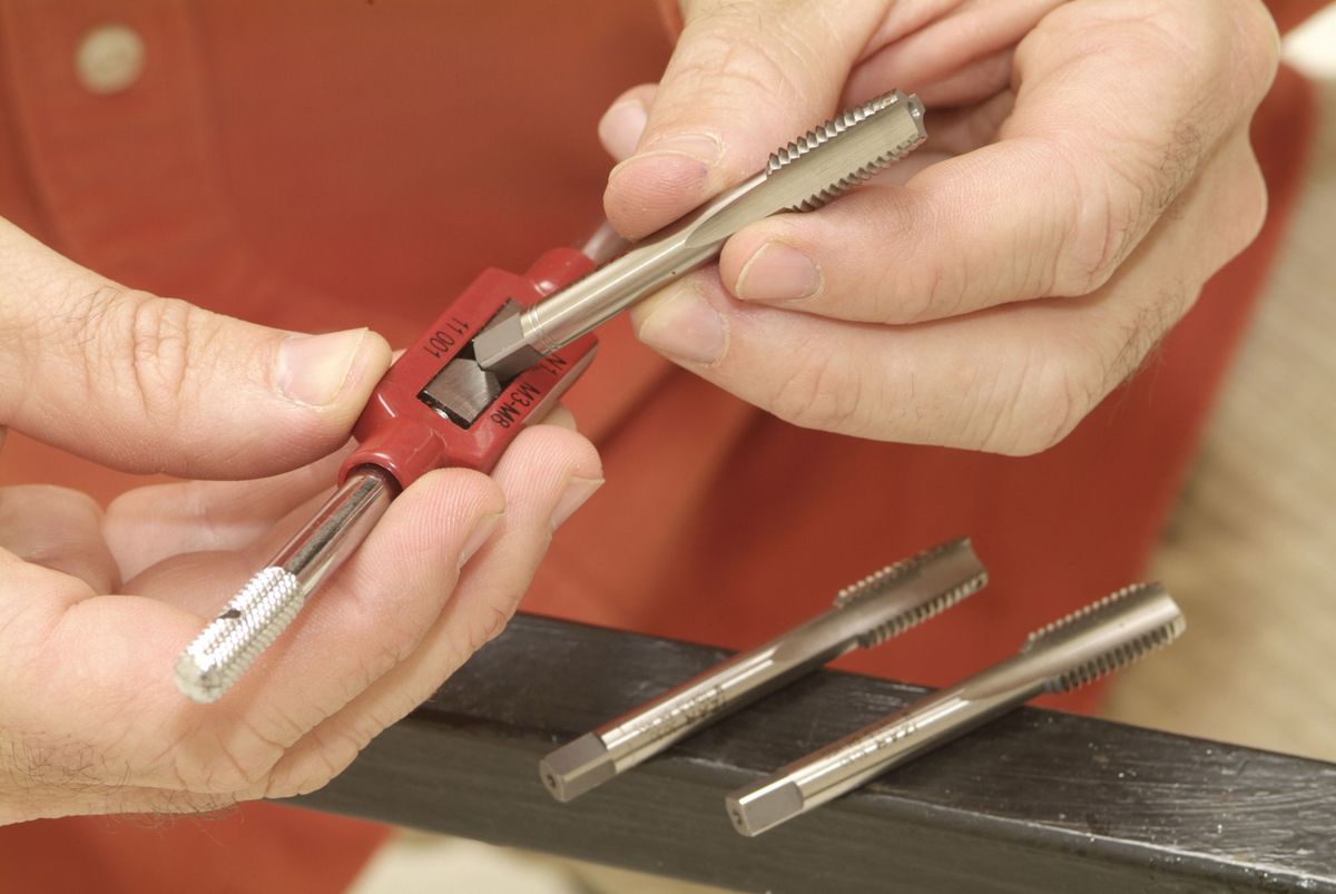 Hacer rosca para tornillo paso 3