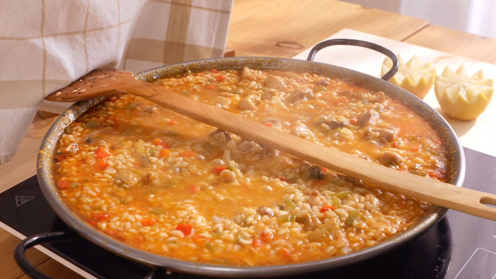 Receta arroz con pollo paso 6 Receta arroz con pollo paso 6
