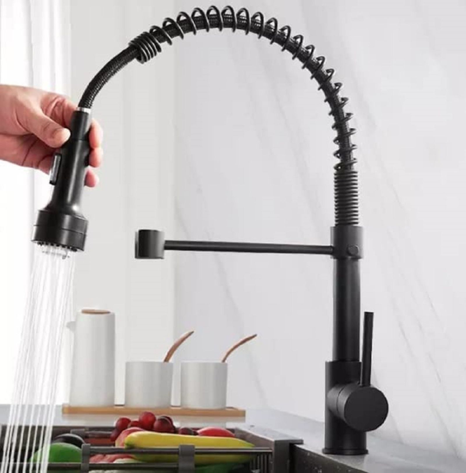 Grifería negra nueva tendencia para renovar la cocina 5 Grifería negra nueva tendencia para renovar la cocina 5
