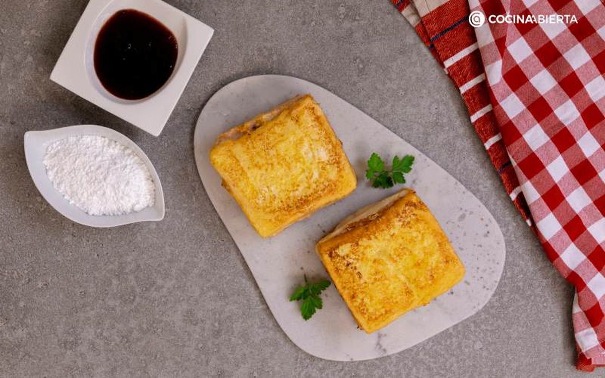 Sándwich montecristo - paso 5