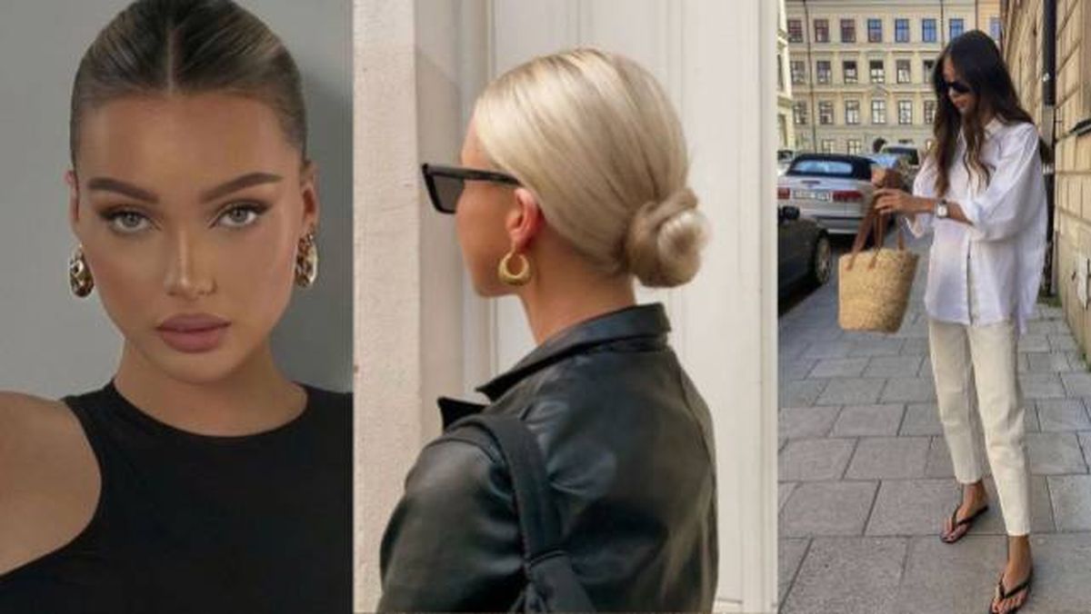 peinado clean girl ejemplo