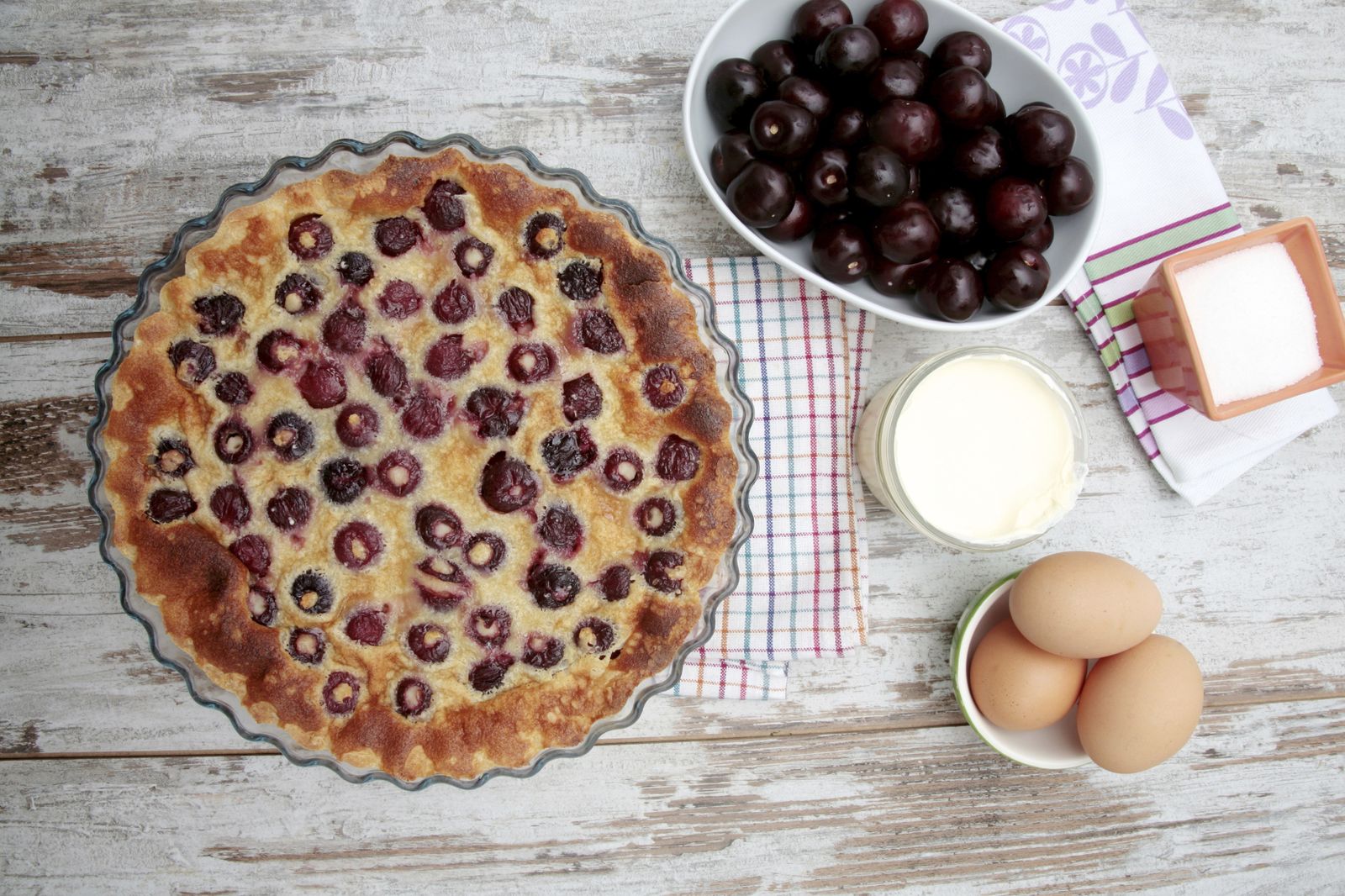 clafoutis de cerezas clafoutis de cerezas