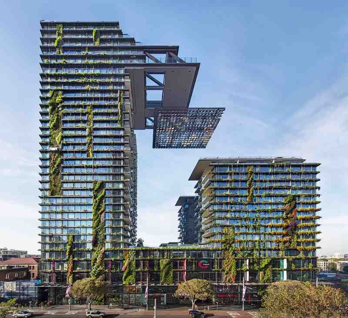 One Central Park, edificio sostenible en Sídney, Australia
