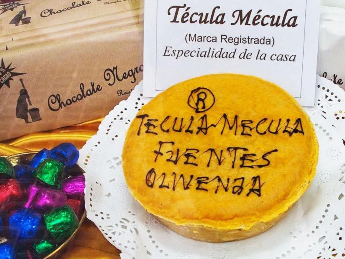 La auténtica Técula Mécula de Casa Fuentes, registrada como marca y convertida en emblema gastronómico de Extremadura.