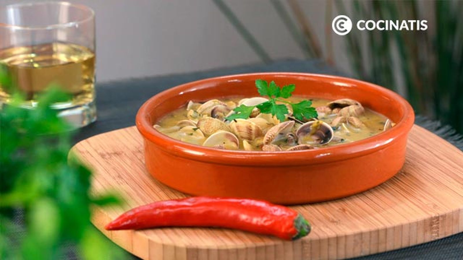 Receta de chirlas o almejas en salsa picante paso 6 Receta de chirlas o almejas en salsa picante paso 6